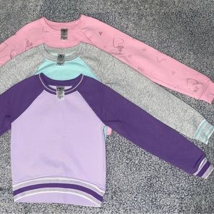 Girls Size 6/6X Athletic works sweatshirt bundle